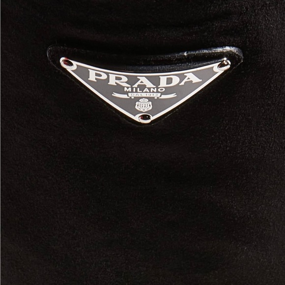 PRADA SUEDE KNEE BOOTS - Picture 7 of 11